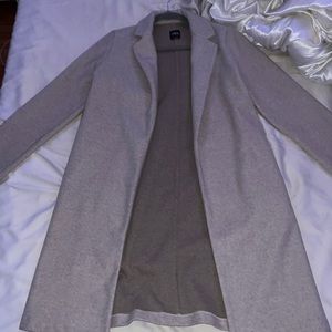 Zara Long Coat With Collar